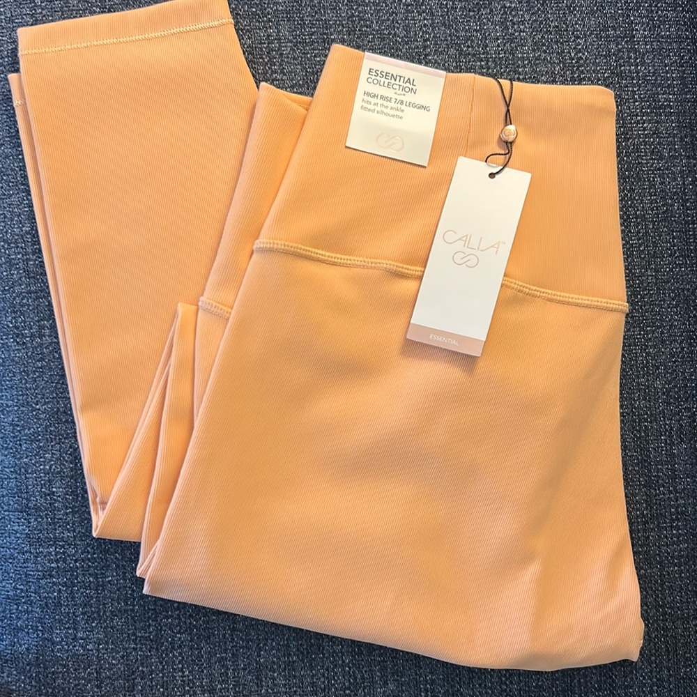 CALIA Leggings NEW 7/8 Leggings, Essential Collection, Apricot Wash XL
